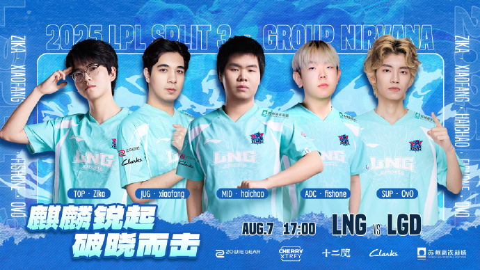 🎮LPL战报：Zika团战无人可挡，LNG直落两盘2-0击败LGD